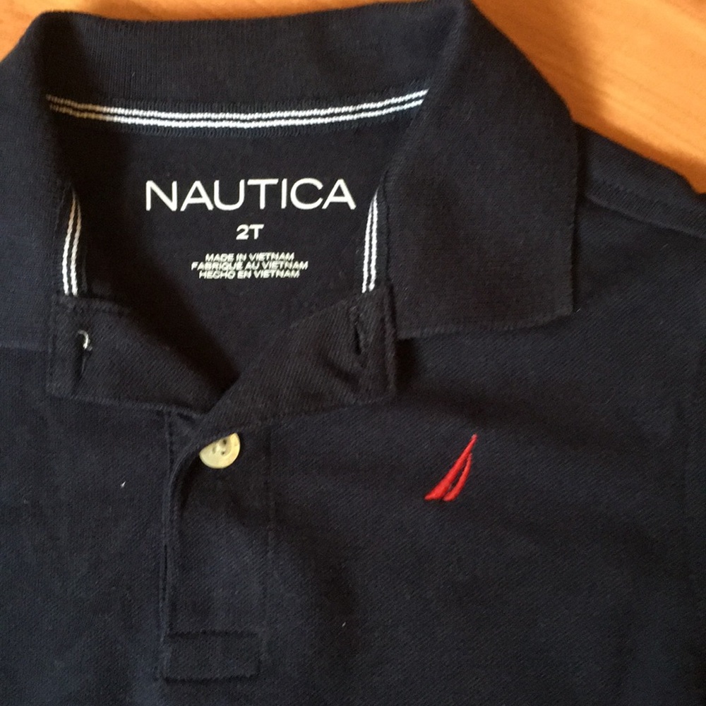 Toddler polo pullover